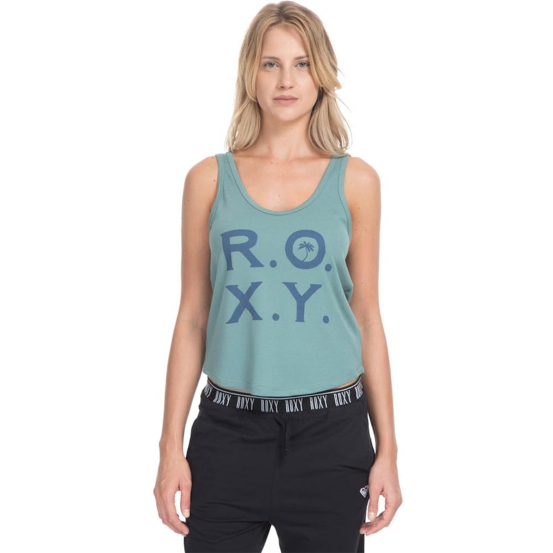 Regata Feminina Roxy Nice Palm Verde