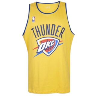Regata New Era NBA Oklahoma City Thunder Amarela