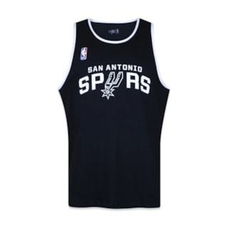 Regata New Era NBA San Antonio Spurs Core NBA Preto