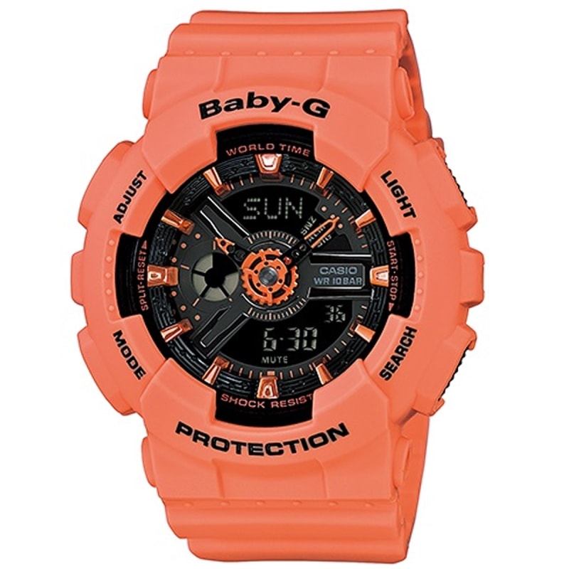 Relógio Casio Baby G Coral