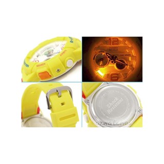 Relógio Casio Baby G G-Lide Amarelo/Vermelho