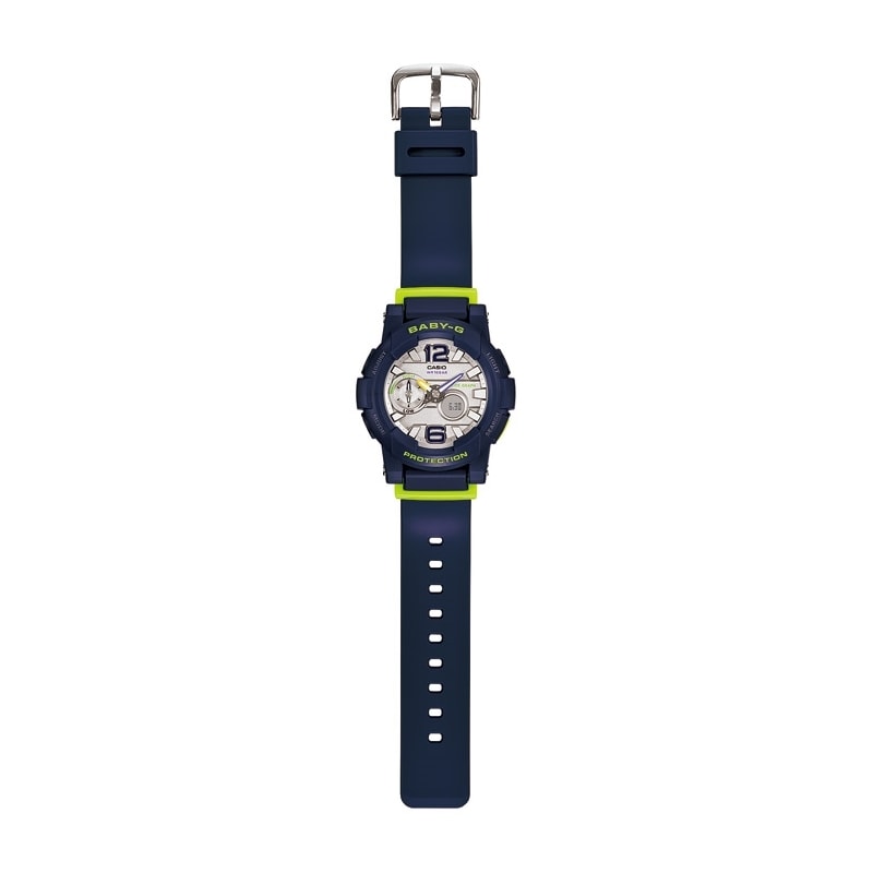 Relógio Casio Baby G G-Lide Azul Verde - Back Wash