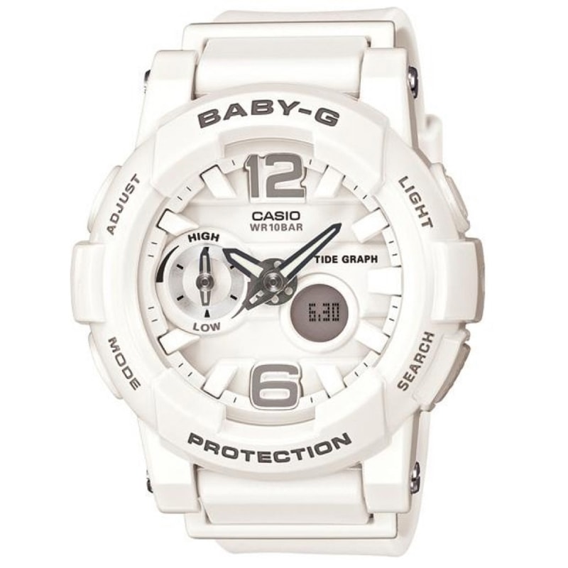 Relógio Casio Baby G G-Lide Branco