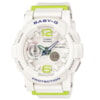 Relógio Casio Baby G G-Lide Branco/Verde