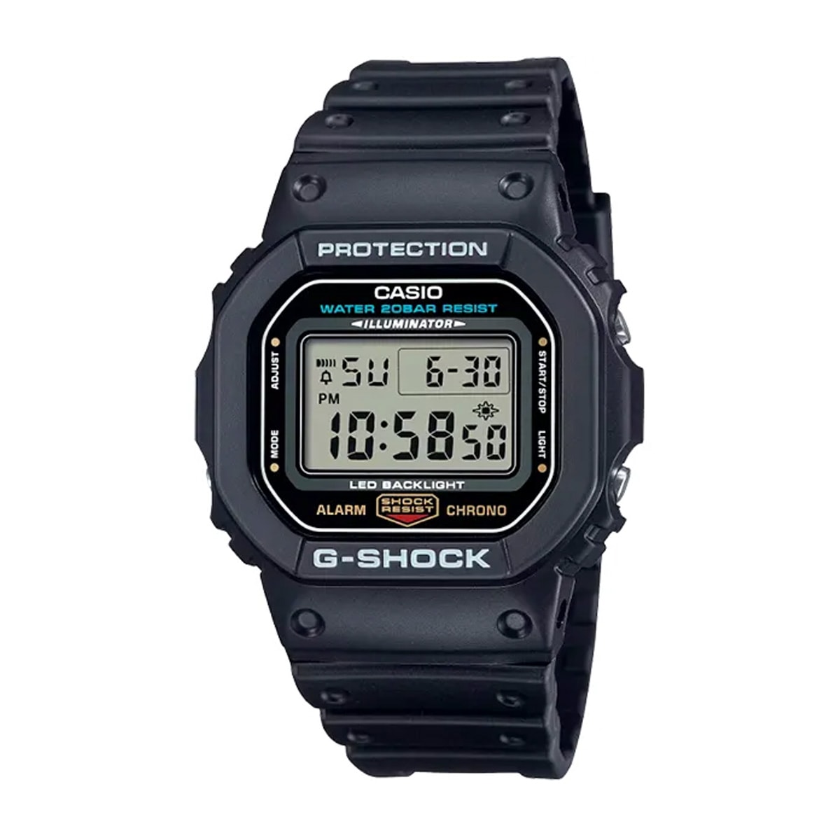 G-SHOCK Mudmaster ブラック Relógio G-Shock Mudmaster Black/Gold - Back Wash