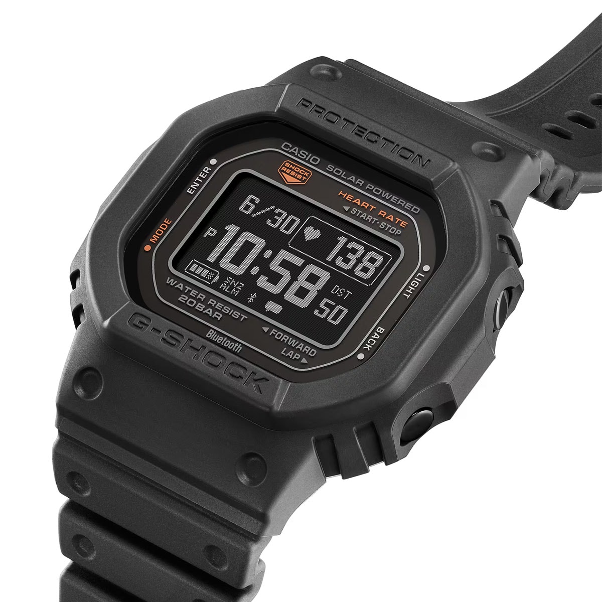 Relógio Casio G-Squad DW-H5600-1 os melhores preços | Clique e