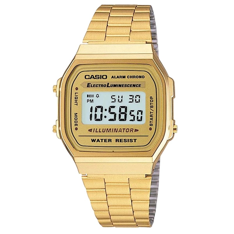 Relógio Casio Vintage Dourado A168WG-9WDF