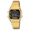 Relógio Casio Vintage Dourado/Preto LA680WGA-1BDF