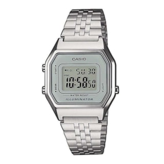 Relógio Casio Vintage Prata LA680WA-7DF Relógio Casio Vintage Prata LA680WA-7DF