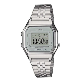 Relógio Casio Vintage Prata LA680WA-7DF