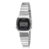 Relógio Casio Vintage Prata/Preto LA670WA-1DF