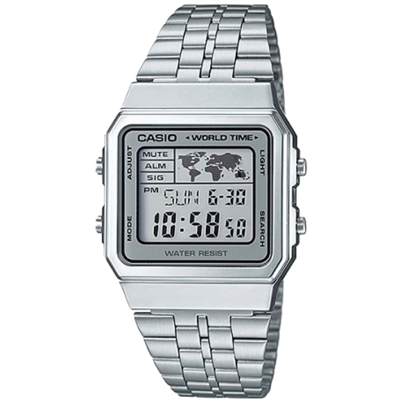 Relógio Casio VintagePrata A500WA-7DF