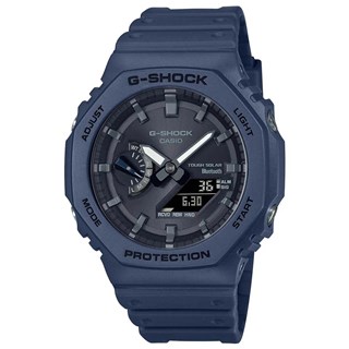 Relógio G-Shock Carbon Core Guard GA-B2100-2ADR Bluetooth e Tough Solar