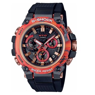 Relógio G-Shock Flare Red MTG-B3000FR-1A 40º Aniversário