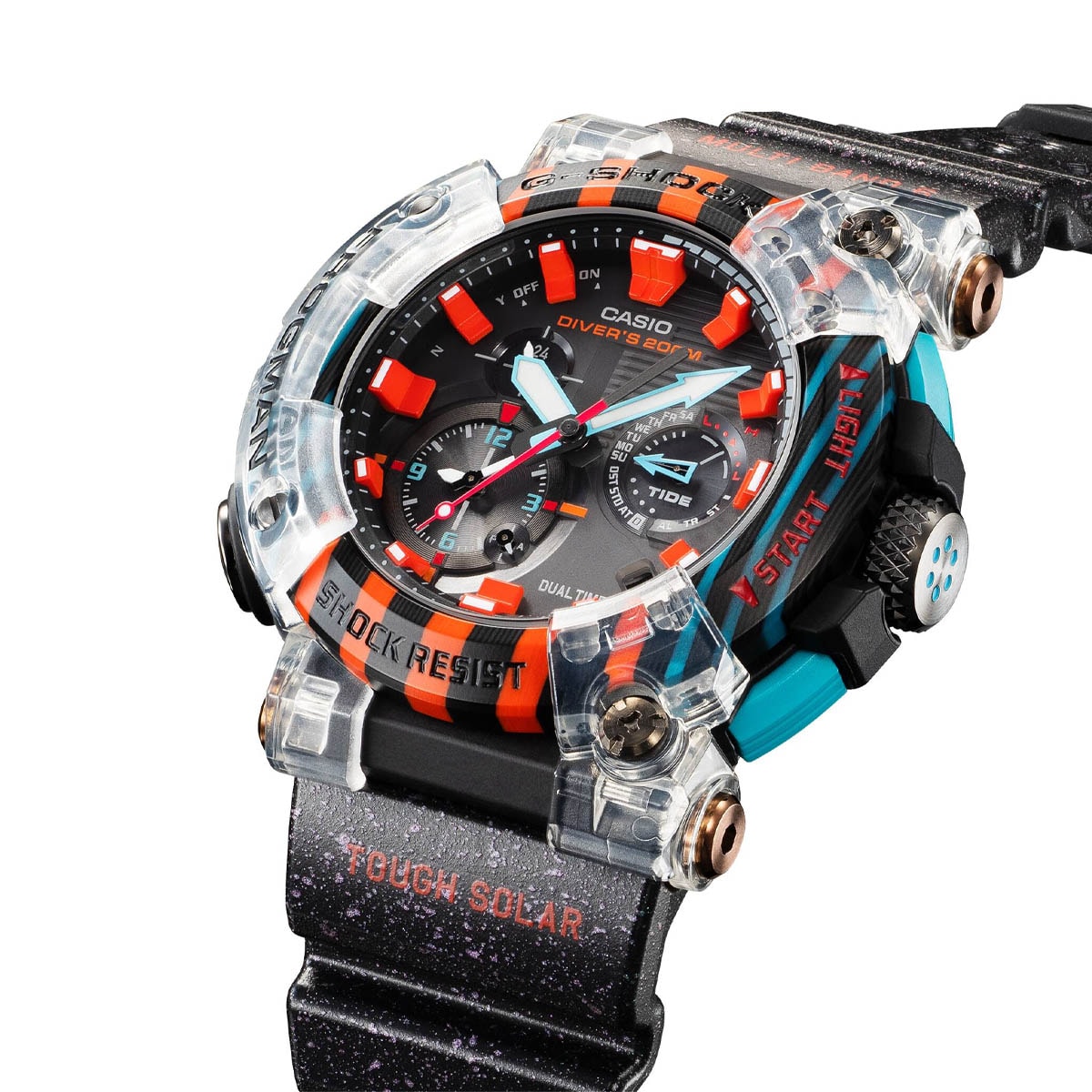 フレーディCASIO G-SHOCK FROGMAN 30周年記念 Relógio G-Shock Frogman 30th Anniversary Model os melhores preços