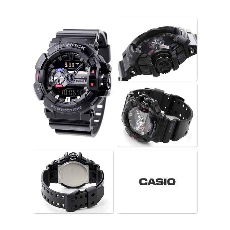 Relógio G-Shock G-Mix Bluetooth Black - Back Wash