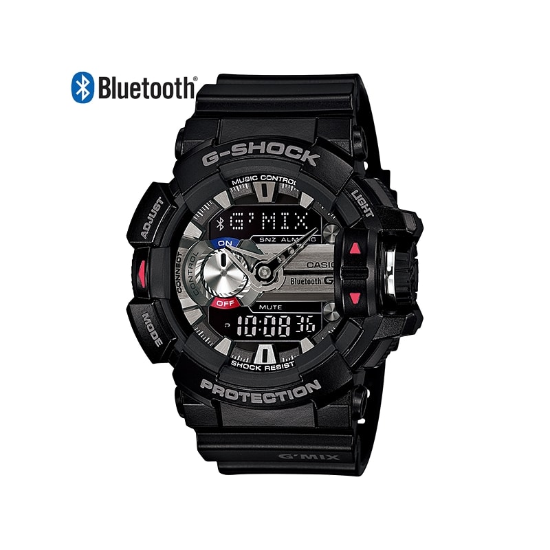 Relógio G-Shock G-Mix Bluetooth Black - Back Wash