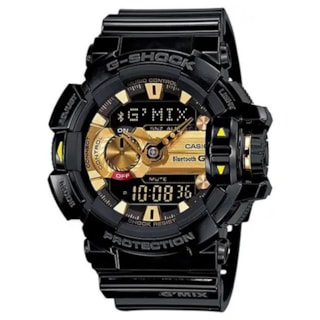 Relógio G-Shock G-Mix Bluetooth Black/Gold Relógio G-Shock G-Mix Bluetooth Black/Gold