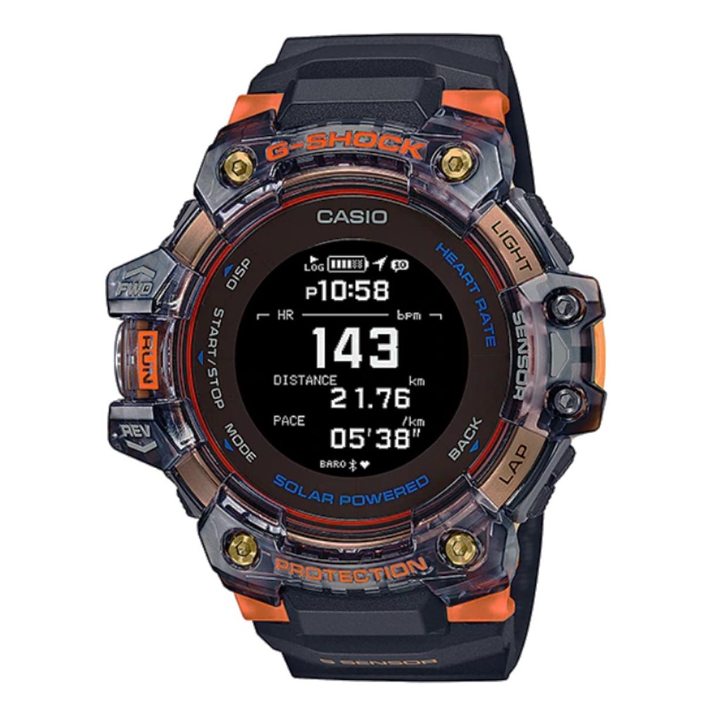 Relógio G-Shock G-Squad GBD-H1000-1A4DR Preto Laranja os melhores