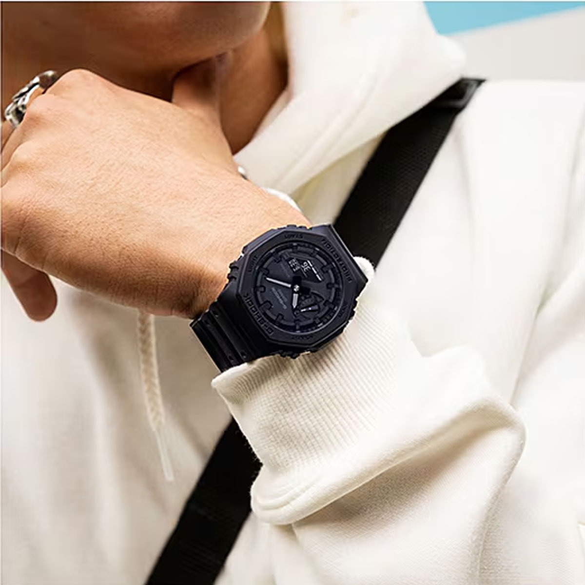 Relógio G-Shock GA-2100-1A1DR Preto os melhores preços | Clique e