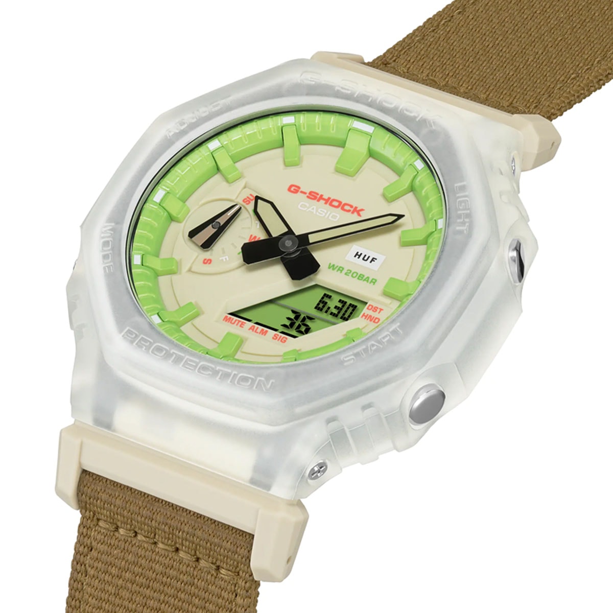 Relógio G-Shock GA-2100HUF-5ADR Collab HUF os melhores preços