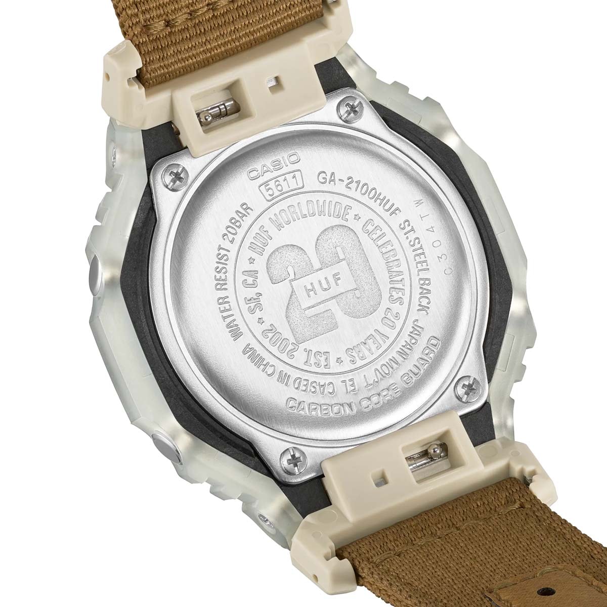 Relógio G-Shock GA-2100HUF-5ADR Collab HUF os melhores preços Relógio G-Shock GA-2100HUF-5ADR Collab HUF os melhores preços