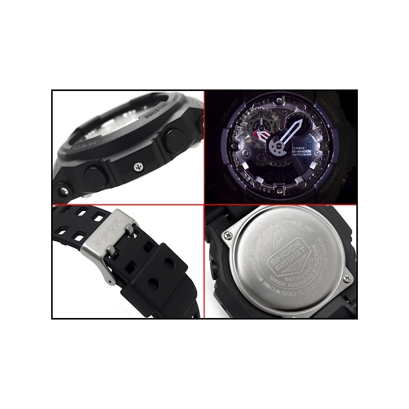 クォーツ腕時計・G-SHOCK/デジアナ/ラバー/BLK/BLK/GA-300-1AJF