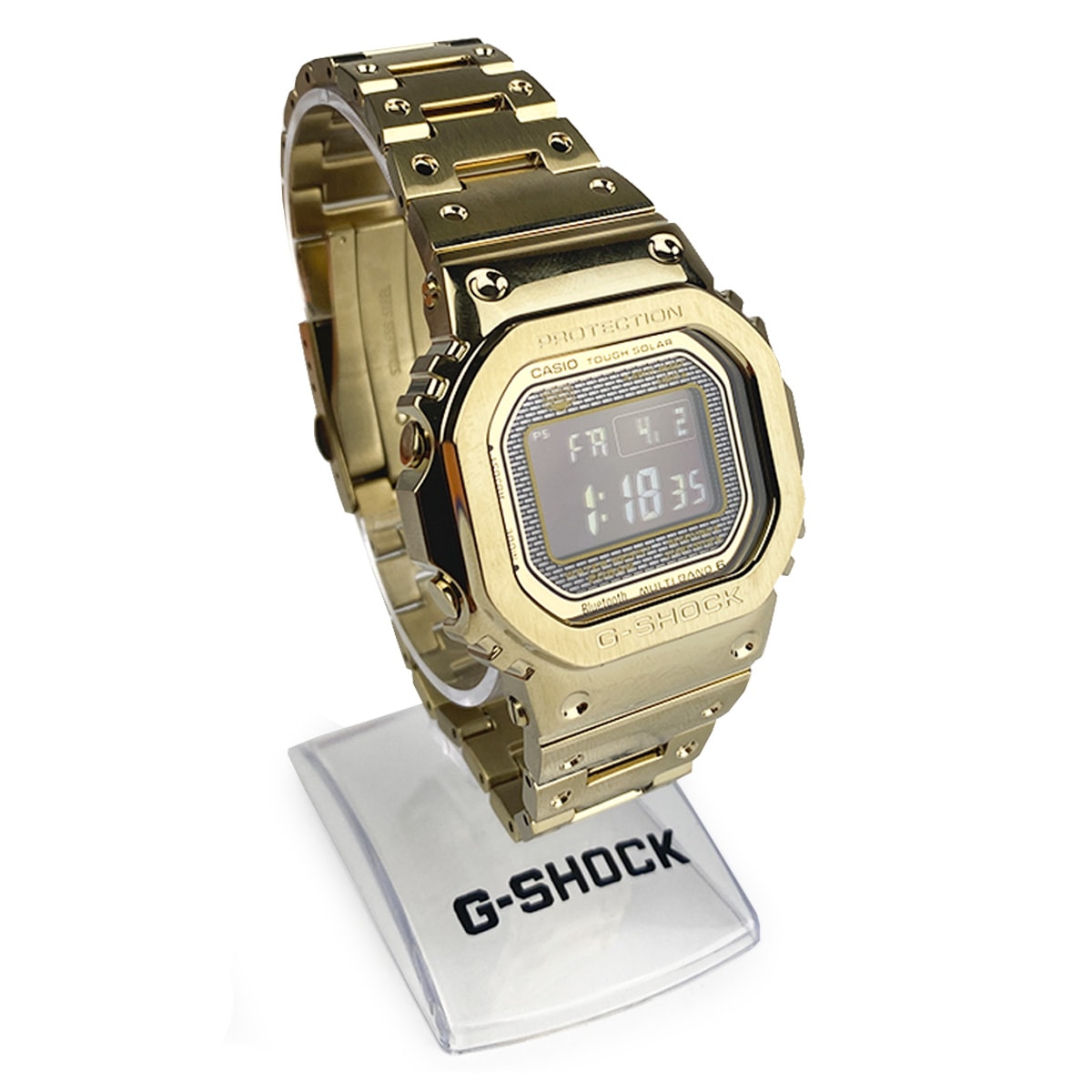 Relógio G-Shock GMW-B5000GD-9DR Tough Solar e Bluetooth os