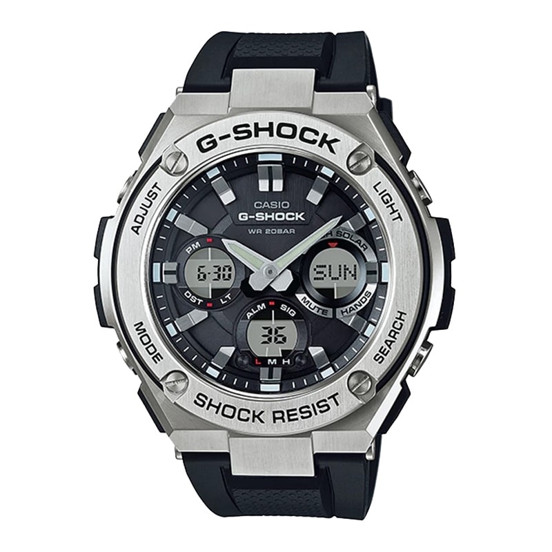 g shock gst s110 change time