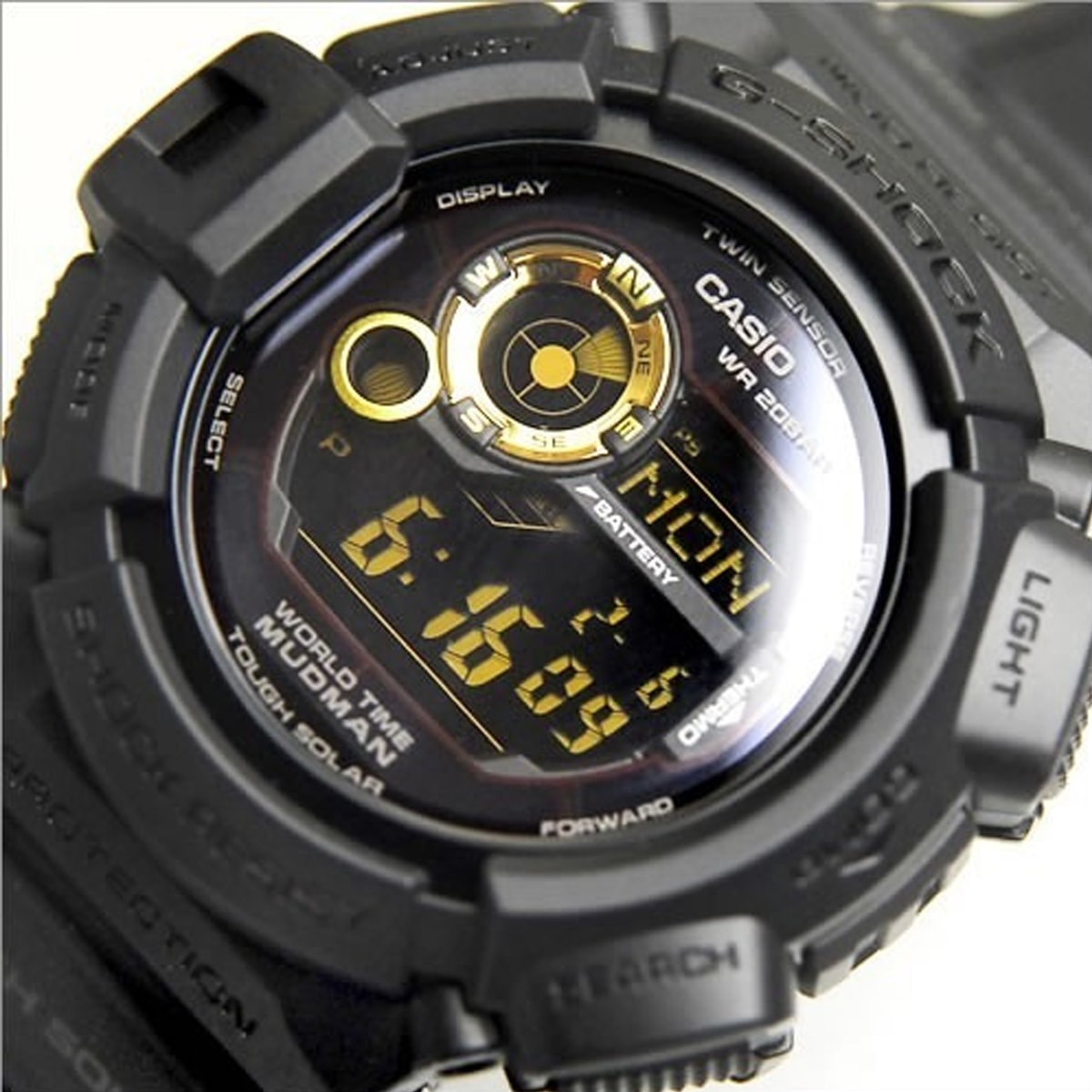 Relógio G-Shock Mudman G-9300GB-1DR Tough Solar os melhores preços