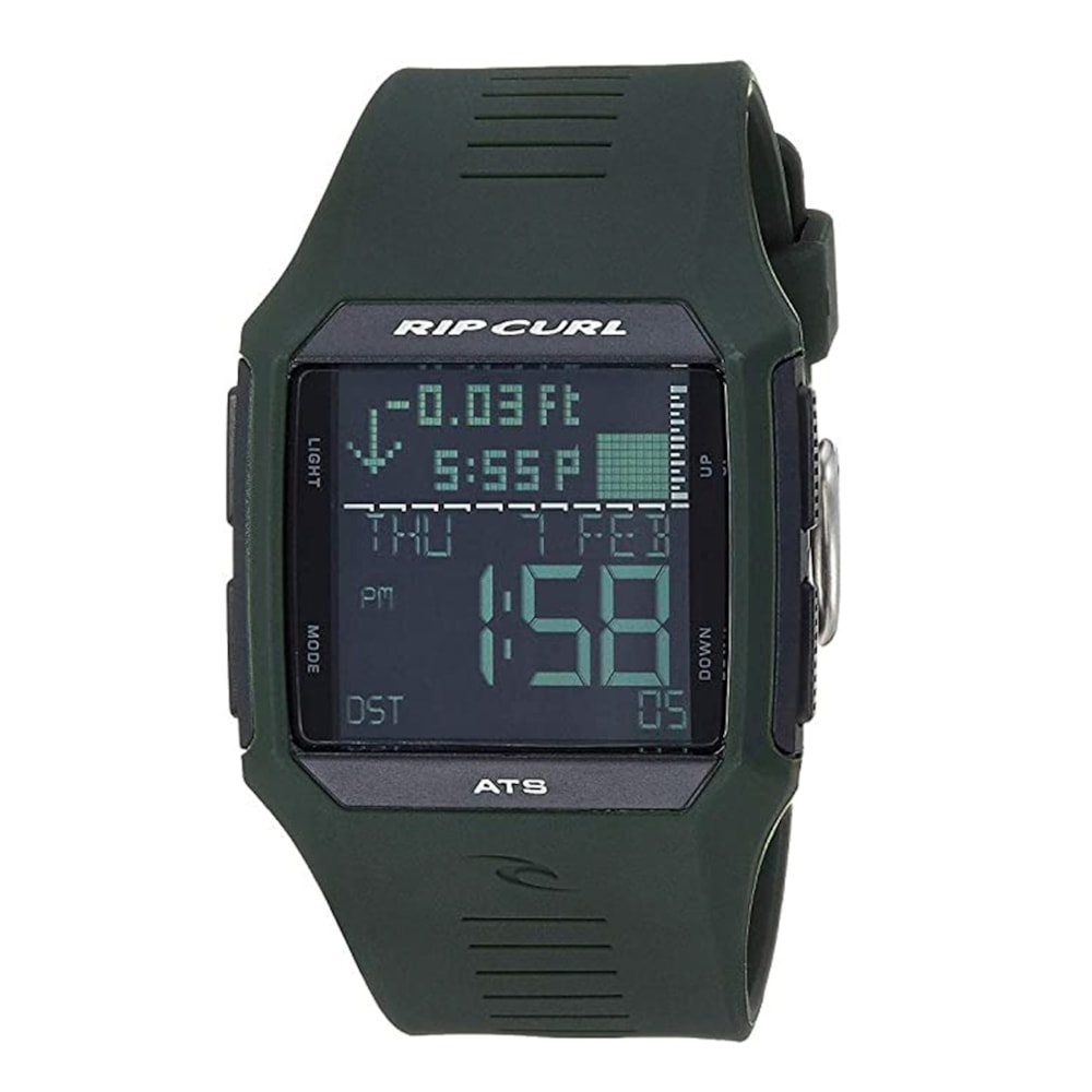 rip curl tide watch set time