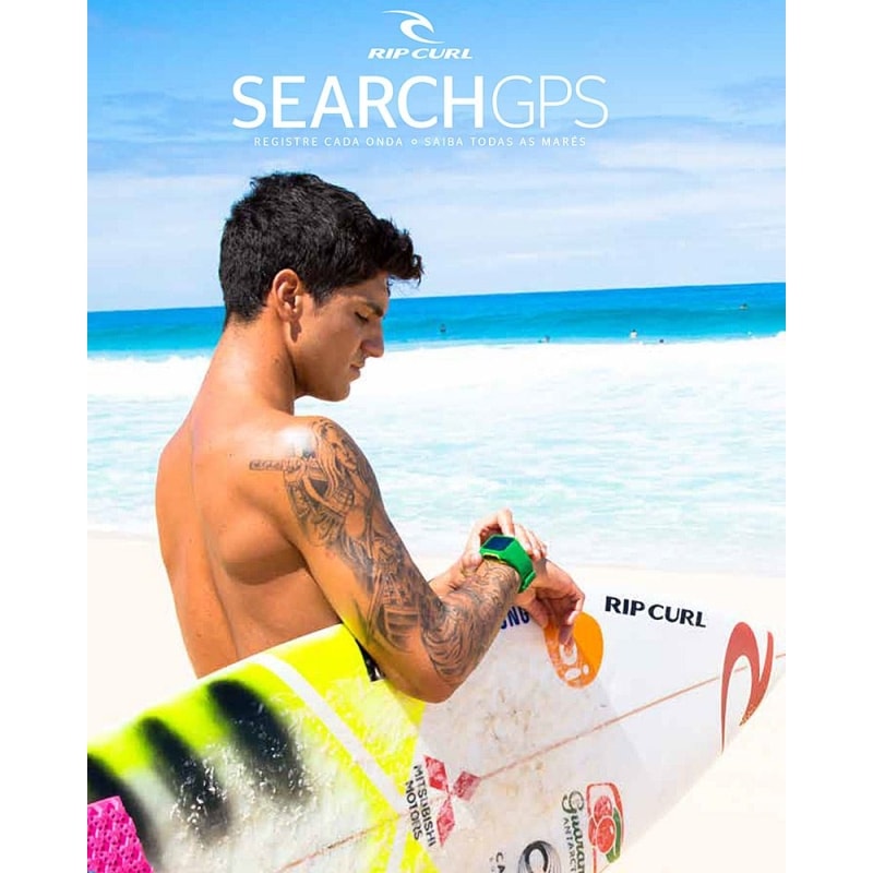 Relógio Rip Curl Search GPS Gabriel Medina Green - Back Wash