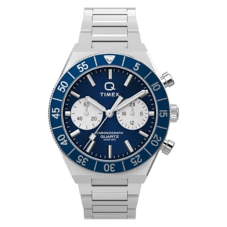 Relógio Timex Continentak Cronograph Azul