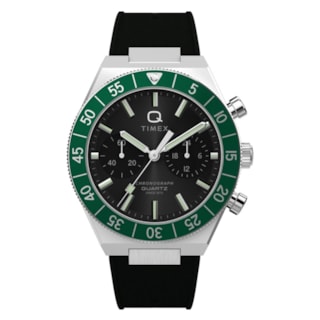 Relógio Timex Continentak Cronograph Verde