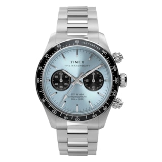 Relógio Timex Cronógrafo Waterbury Heritage Prata