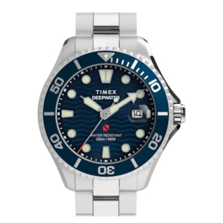 Relógio Timex Deepwater Meridian Prata