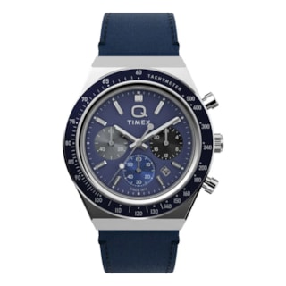 Relógio Timex Q Chronograph Prata