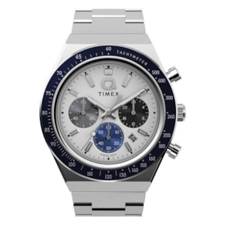 Relógio Timex Q Chronograph Prata