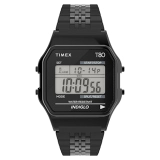 Relógio Timex Vintage T80 Preto