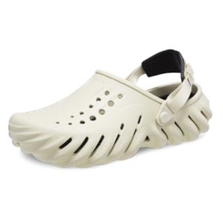 Sandália Crocs Echo Clog Bone Black