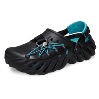 Sandália Crocs Echo Reflective Laces Clog Black