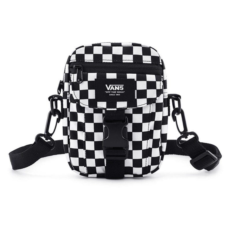 Shoulder Bag Vans New Varsity Black White os melhores preços | Clique e ...
