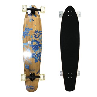 Skate Longboard Hondar Floral Blue 