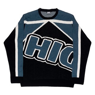 Suéter de Lã High Company School Black / Grey
