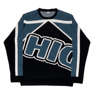 Suéter de Lã High Company School Black / Grey