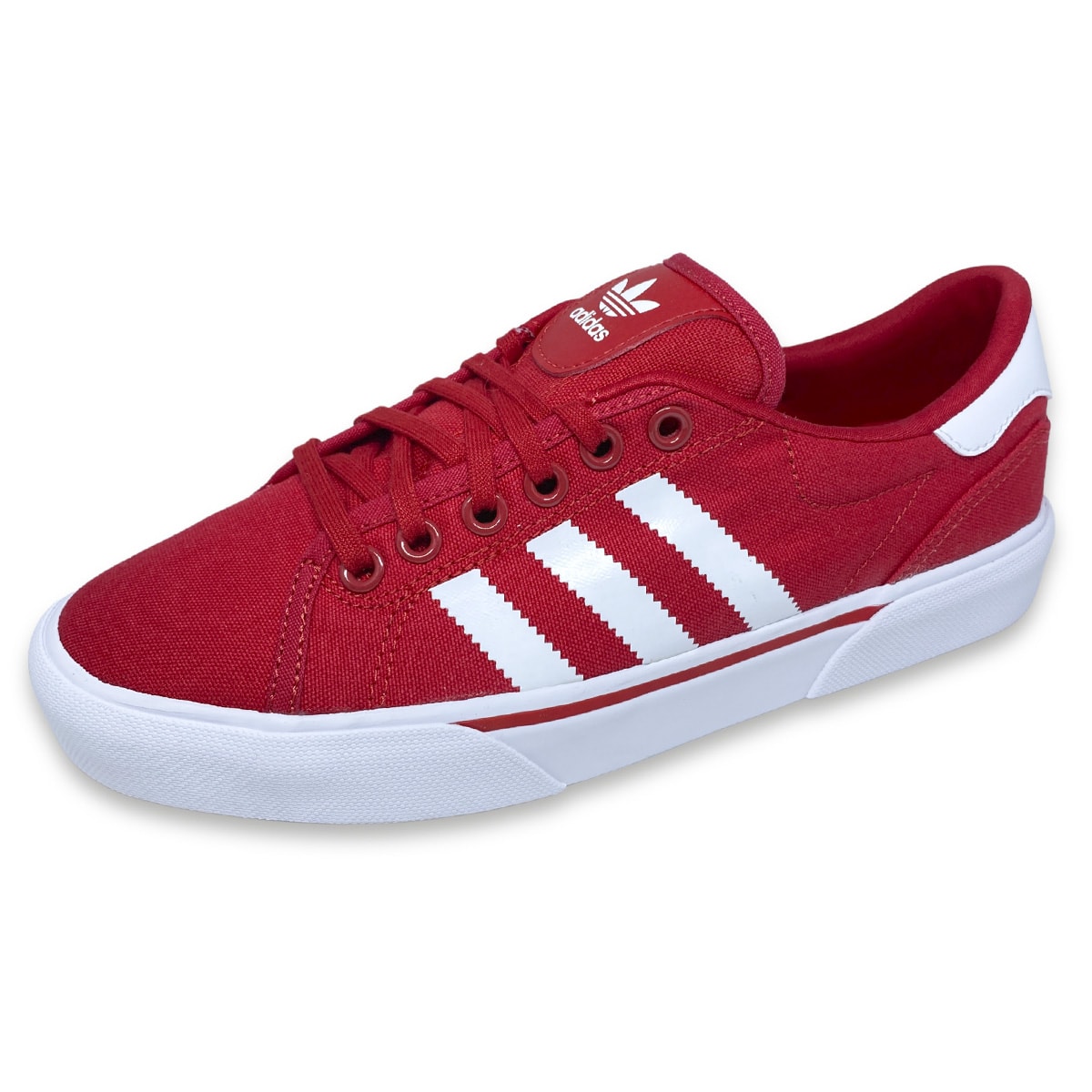 tenis adidas listra vermelha