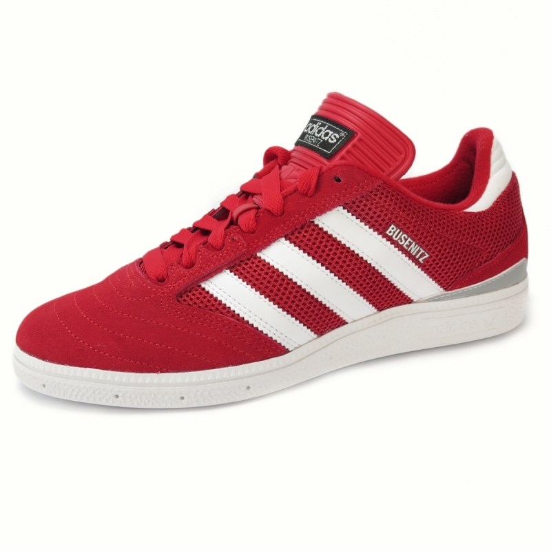 tenis adidas camurça vermelho