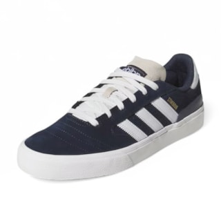 Tênis Adidas Busenitz Vulc II Collegiate Navy Crystal White