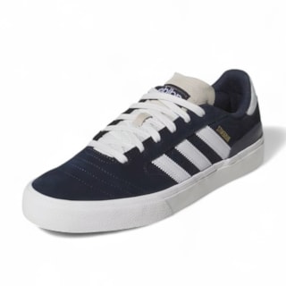 Tênis Adidas Busenitz Vulc II Collegiate Navy Crystal White