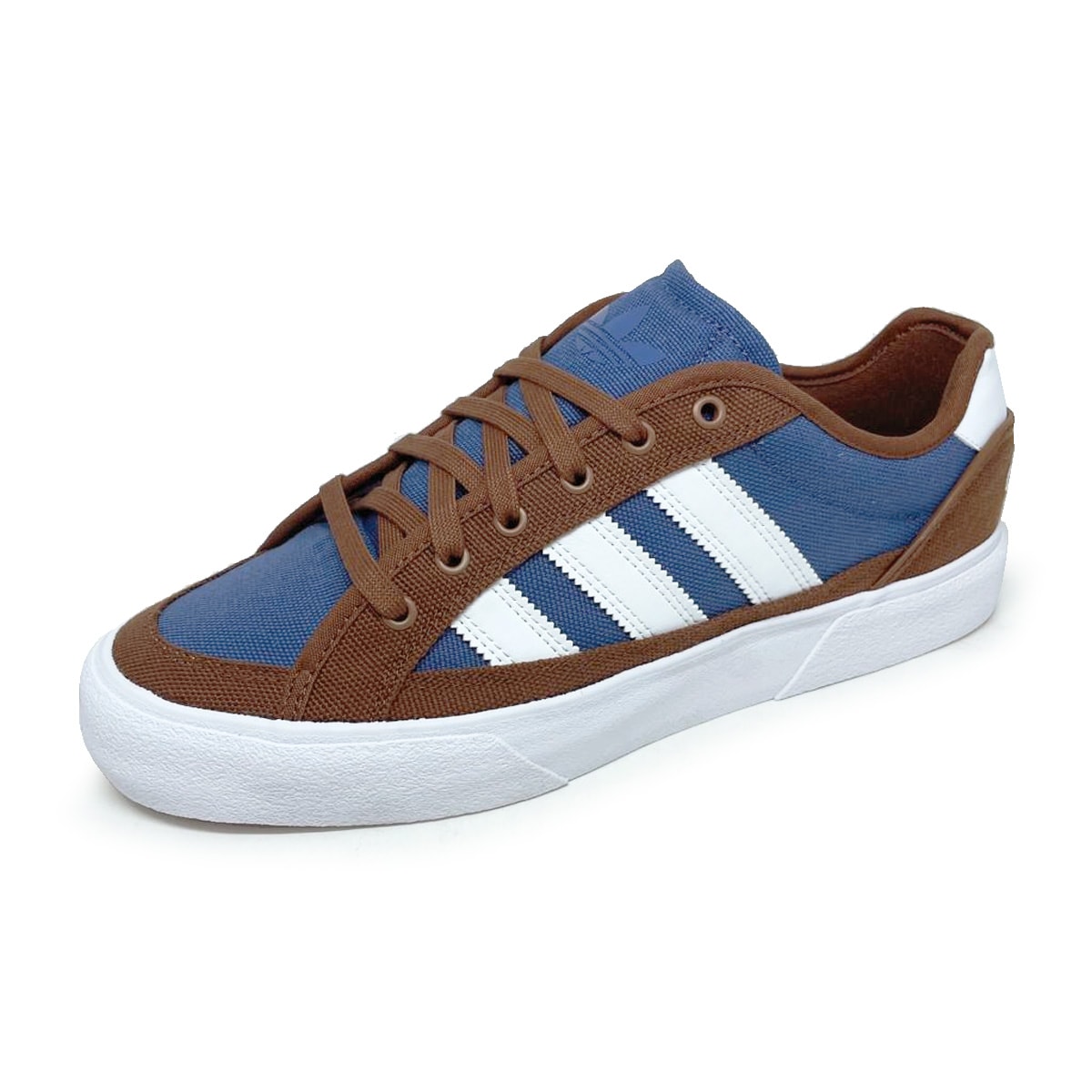 Tênis Adidas Court TNS Premiere Brown White Blue os melhores